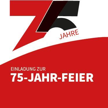ein rot-schwarzes Logo