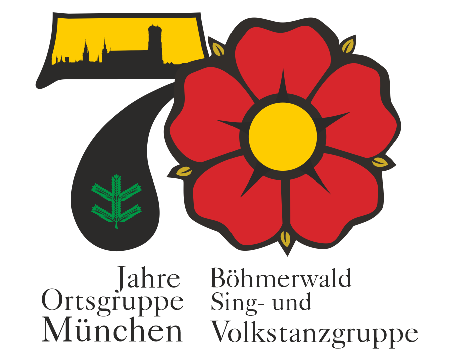 eine rote Blume mit gelber Mitte