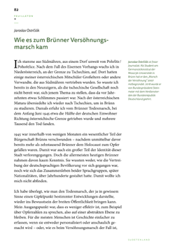 Ostrčilík, Wie es zum Brünner Versöhnungsmarsch kam