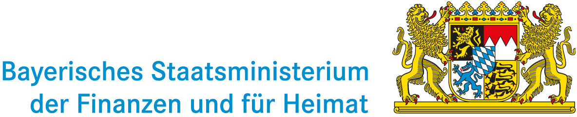 Logo Bayerisches Staatsministerium der Finanzen und für Heimat